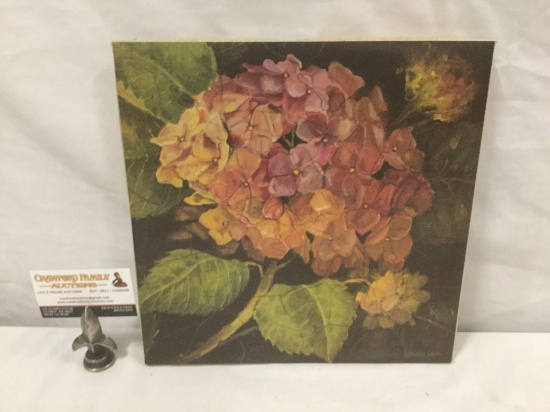 Hydrangea Mauve Detail print on canvas by Kathryn White from "Art in Motion" - $55 orig. tag