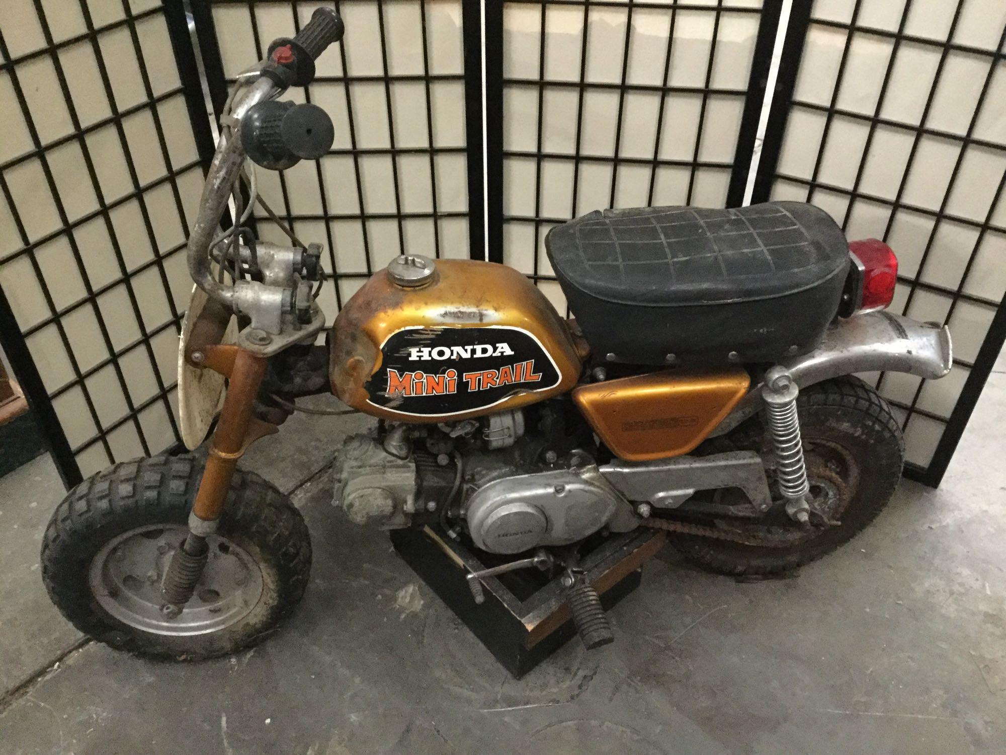 Honda Mini Trail Vintage Honda For Sale Vintage Rare 1972 HONDA