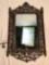 Vintage Homeco fancy wall mirror with plastic frame, made in USA