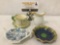 Collection of small tea set pieces, Mintons, Lawton