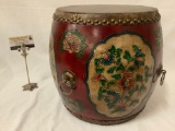 Decorative hand drum home decor piece