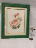 Framed Limited Edition hand signed and numbered print by Blue Miller, 1987,