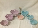 7 pc. Lot of decorative ceramic bowls