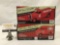 2 Vintage Fuel Texaco die cast metal cars. 1:34 scale 1934 T-23 GMC Tanker, and 1:25 scale Divco