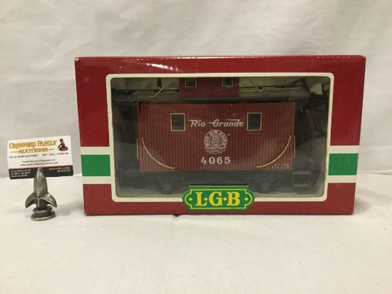 LGB Lehmann-Gross-Bahn;The Big Train - Rio Grande Train Car - 4065, made in Germany, in original box