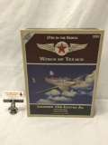 Wings of Texaco series 1:30 Scale Die Cast model airplane. Lockheed 12A Electra Jr. In original box