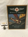Wings of Texaco series 1:30 Scale Die Cast model airplane. 1931 Stearman Biplane. In original box