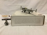 Spec Cast P-38 Lightning die cast metal collectors replica airplane model. With original box