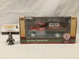 Vintage Fuel Texaco 1:25 scale special edition die cast model truck. 1957 Chevy Stake Bed Truck.