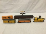 6 S scale model trains, Rivarossi Pennsylvania, Pocher Western and Atlantic, SOLD AS IS, see desc.