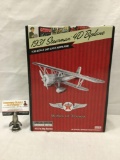 Texaco Wings of Texaco series 1:30 Scale Die Cast model airplane. 1931 Stearman 4D Biplane. In box.