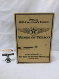 Wings of Texaco series 1:30 Scale Die Cast model airplane. 1999 Collectors Ed. 1927 Ford Monoplane
