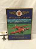 Wings of Texaco series 1:30 Scale Die Cast model airplane. 1939 Beechcraft Staggerwing D17S. In box