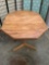 6-sided dinning table, approx. 60x42x29 inches