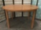 Vintage oak small dining table - as is has wear see pics