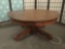 Antique round coffee table w/ some minor wear, see pics. Approx. 42x42x20 inches.