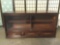 Asian 3-drawer display cabinet, some wear, see pics, approx. 54x16x27 inches.