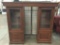 Modern 3 piece entertainment center. Approx 76x67x24 inches