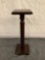 Wood pedestal by the Bombay Company, approximately 29 x 10 inches.