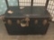 Vintage travel trunk, approximately 36 x 20 x 22 inches