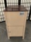 Vintage W.P. Johnson Co. metal, top opening, file cabinet, sold as is