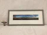 Framed print - View of Provincetown Harbor panoramic photograph by Bill Hughes , signed.