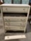 Vintage 5-drawer dresser, shows wear, sold as is