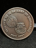 Challenge Coin : Soldiers 1st in an Army of Excellence/ Stay Army