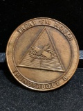 Challenge Coin : Treat- em- Rough / Thunderbolt / Home of the Amour/ Home of the Cavalry Fort Knox
