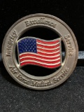 Challenge Coin : Air Force Medical Service-Integrity-Excellence -Service