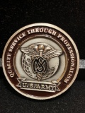 Challenge Coin : Chief Medical Service Corps/ coin of excellence presented by BG R.L. Ursone