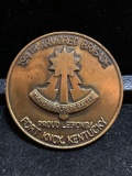 Challenge Coin : 194th Armored Brigade - Thunderbolts of Battle - Fort Knox Kentucky