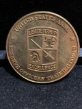 Challenge Coin : United States Army -Leader Ship Excellence - Reserve Officers Training Corps