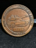 Challenge Coin : Treat- em- Rough / Thunderbolt / Home of the Amour/ Home of the Cavalry Fort Knox
