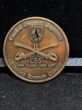 Challenge Coin : Combat Support Squadron/ Eleventh Armored Cavalry/ We Carry The Cav
