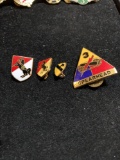 Military Pins/ Blackhorse Battalion and 3 Spearhead