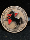 Challenge Coin The Gathering of the Black horse Mafia / Europe 4/5/86