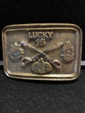 Lucky 16 military Cavalry belt buckle