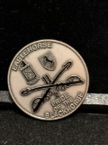 Challenge Coin : Eaglehorse pride of the Blackhorse/ second Squadron eleventh armored division
