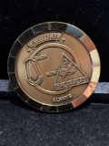 Challenge Coin : 3d Spearhead excellence then now always / Compliments of the commanding General