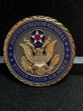 Challenge Coin : Deputy Surgeon General USAF /presented by Brig Gen Byron G, Hepburn MD