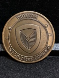 Challenge Coin : Troscom / The Soldiers Command / Troop Support Command US Army