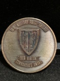 Challenge Coin : 18th Military Police Brigade / Ever Vigilant Commanders Award / Germany