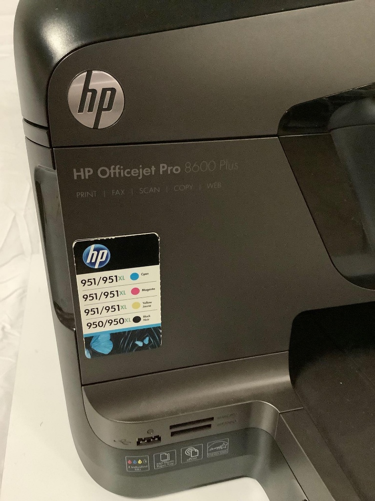 HP Officejet Pro 8600 Plus - print, scan, fax, model no. SNPRC-1101-01,  tested/working, sold as is. | Estate & Personal Property Personal Property  | Online Auctions | Proxibid