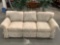 Casual Elegance by AlexVale floral print couch, shows some wear, approx 88 x 37 x 37 in.