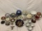 Huge lot of vintage tea cups, saucers, tea pots, bowls and more, many styles. See pics.