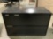 Meridian steel 2-drawer file cabinet, approx 42 x 20 x 27 in.