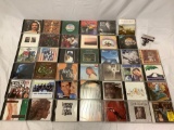 Lot of 40 used music CD albums: rock, pop, vocalists, Madonna, Enya, Yanni, Kenny Rogers +