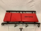 Craftsman creeper, approx 35 x 17 x 4 in. Shows wear.