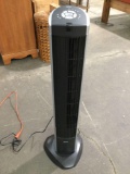 Seville Classics Tower Fan, model 10199, tested & working, approx 12 x 40 in.